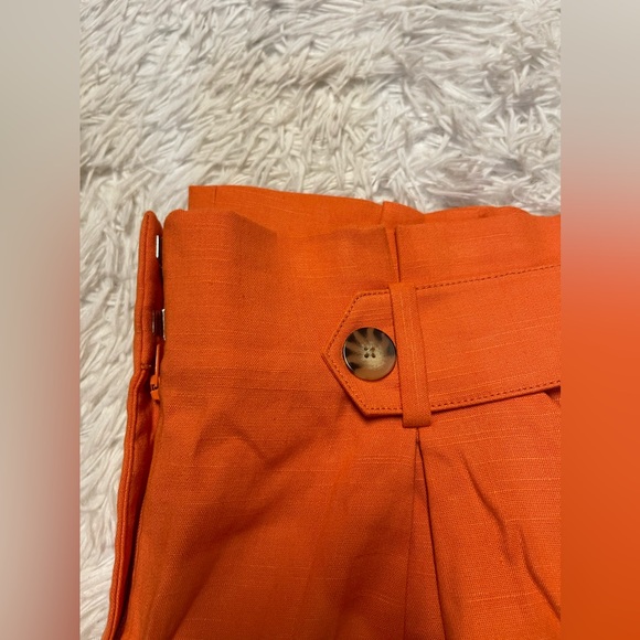 VERONICA BEARD Franzi Stretch-Linen Shorts - Picture 14 of 15